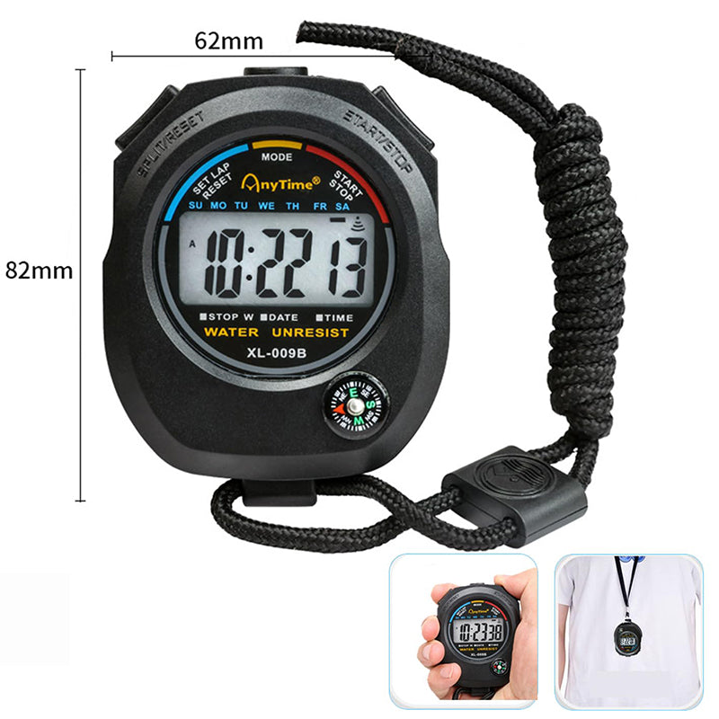 Digital Sport Stopwatch Timer