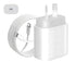 iPhone Fast Charger, 20W Adapter with 1m USB-C to Lightning Cable Compatible with iPhone 14/13/12/11/X/9, iPad, AirPods