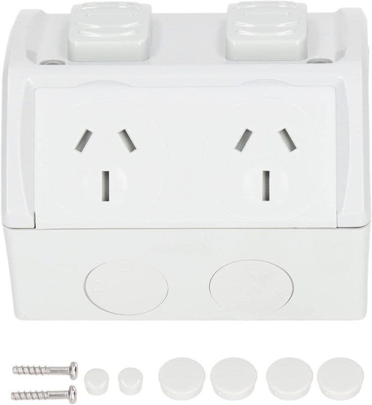 Waterproof Socket Outdoor Socket - Durable 230V 15A Wide Use for Garden