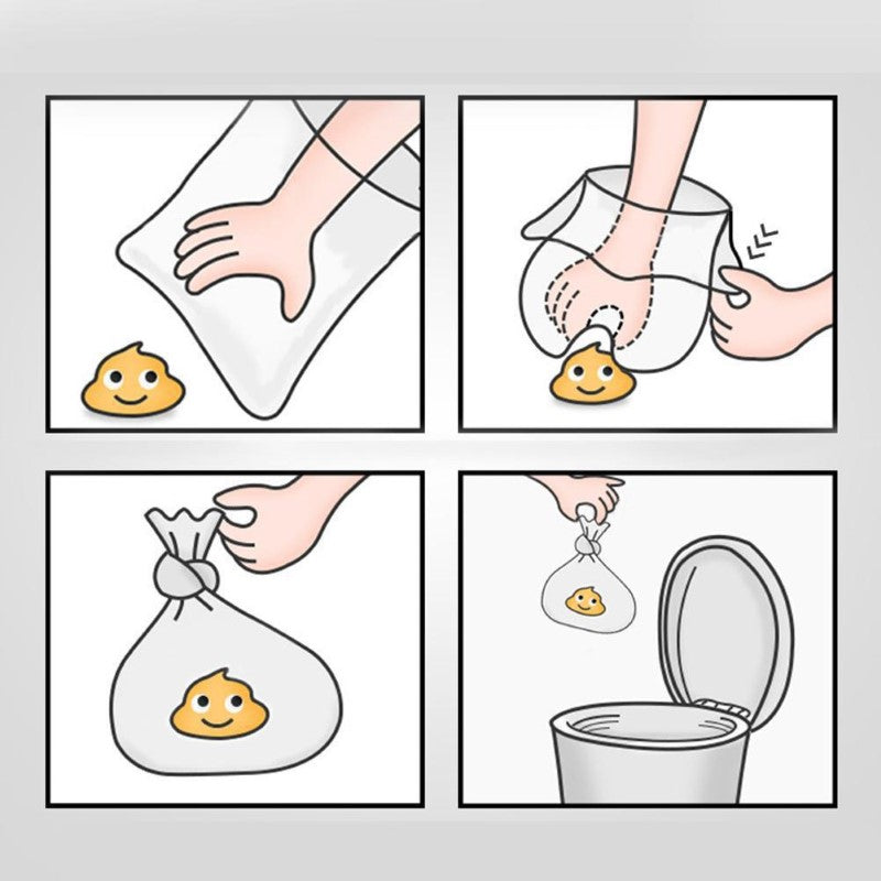 Dog Poop Bags - 240 Counts Biodegradable Eco-Friendly Dog Poop Trash Bags