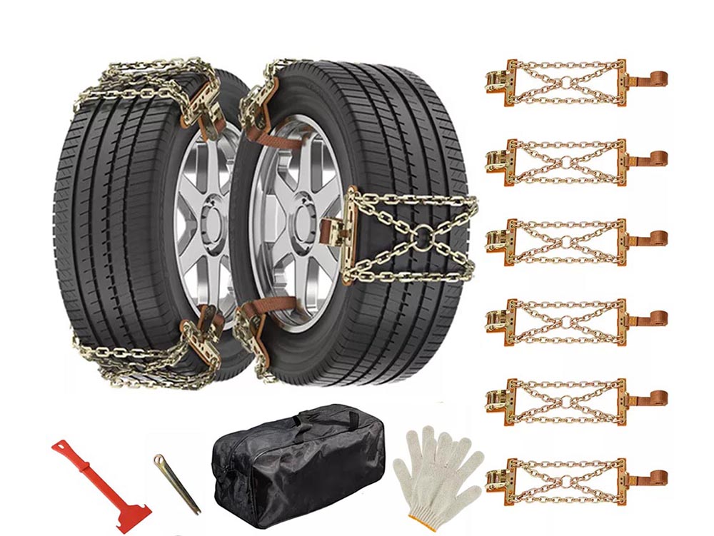 8pcs Car Tire Snow Chain