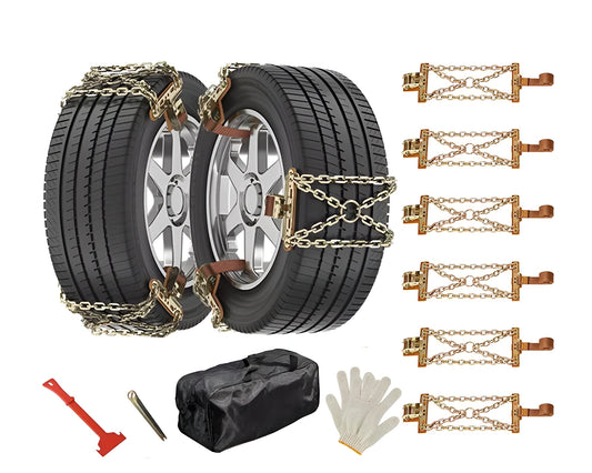 8pcs Car Tire Snow Chain