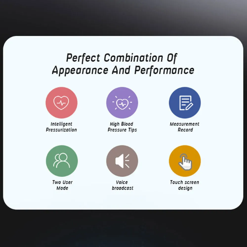 Automatic LCD Wrist High Blood Pressure Monitor - Digital Heart Rate Gauge Machine