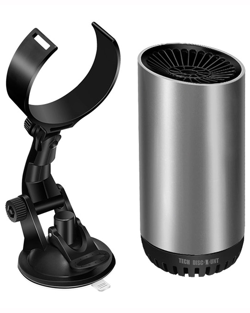 12V Portable Car Heater and Defroster with Suction Holder