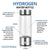Hydrogen Water Bottle, Portable Hydrogen Water Generator – Rechargeable, 3-Minute Quick Electrolysis, for Home, Office, Travel & Camping (Black)