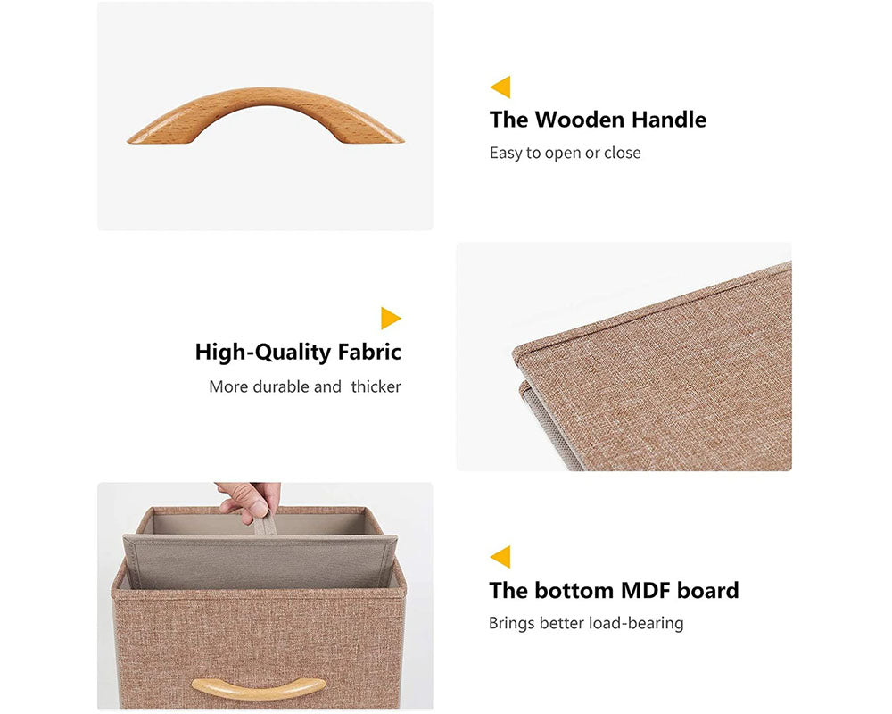 7-Drawer Fabric Chest – Modern Storage Tower for Bedroom & Living Spaces