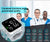 Automatic Wrist Blood Pressure Monitor with Adjustable Cuff - Digital Heart Rate Monitor with Large LCD Talking Display for Home & Travel