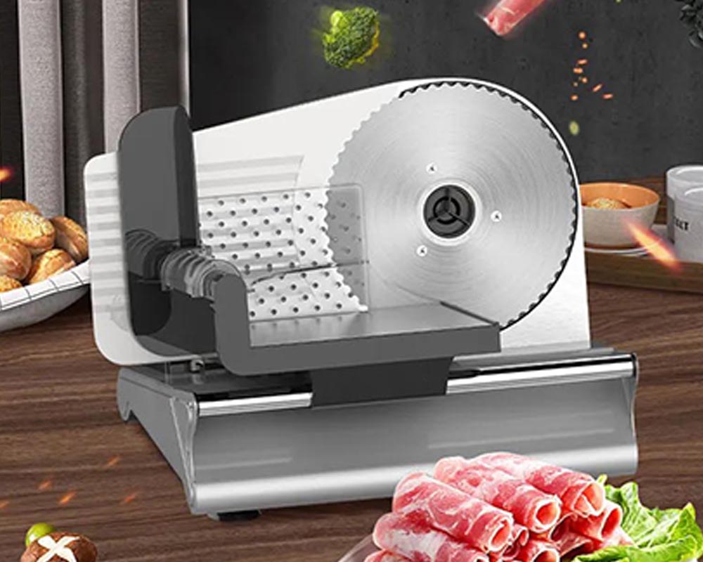 Electric Meat & Bread Slicer 500W – Adjustable Thickness