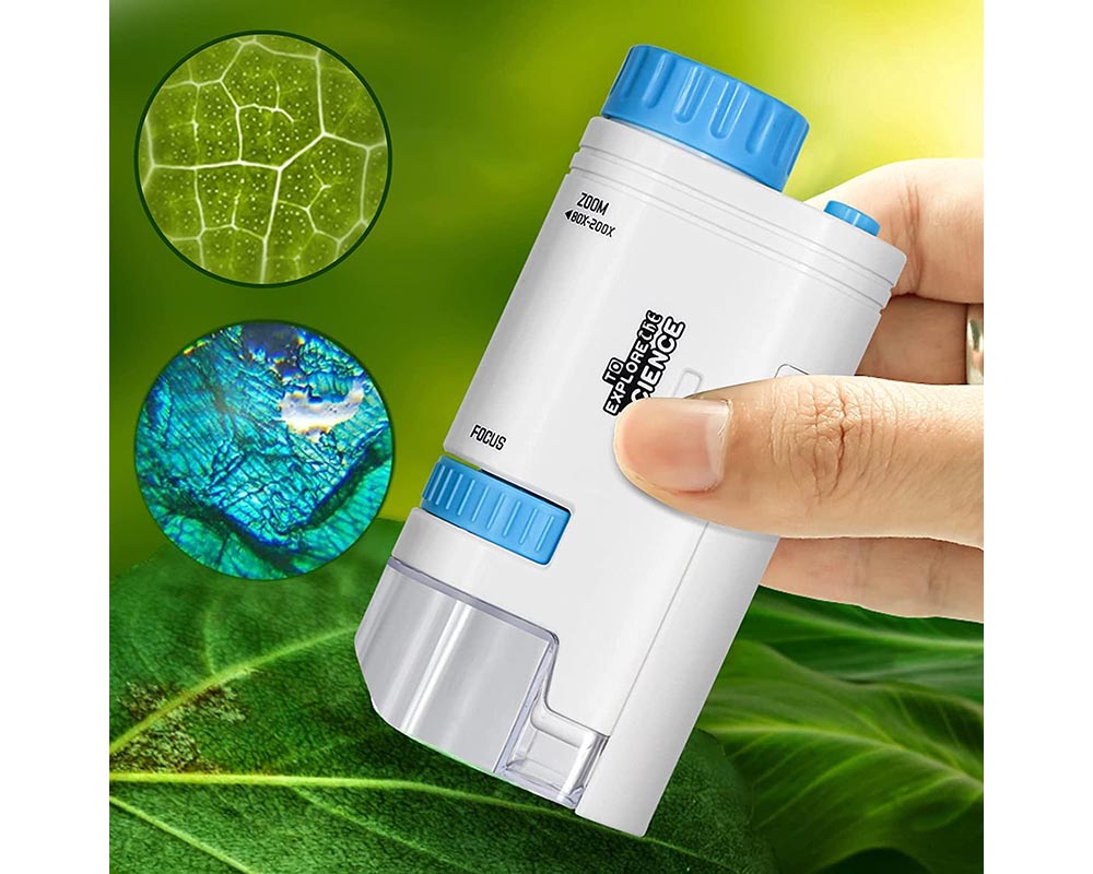 Portable Kids Microscope Kit