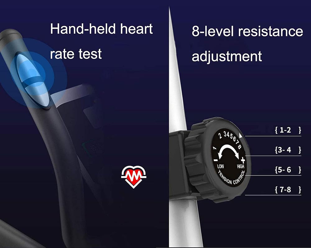 Magnetic Elliptical Exercise Bike Trainer