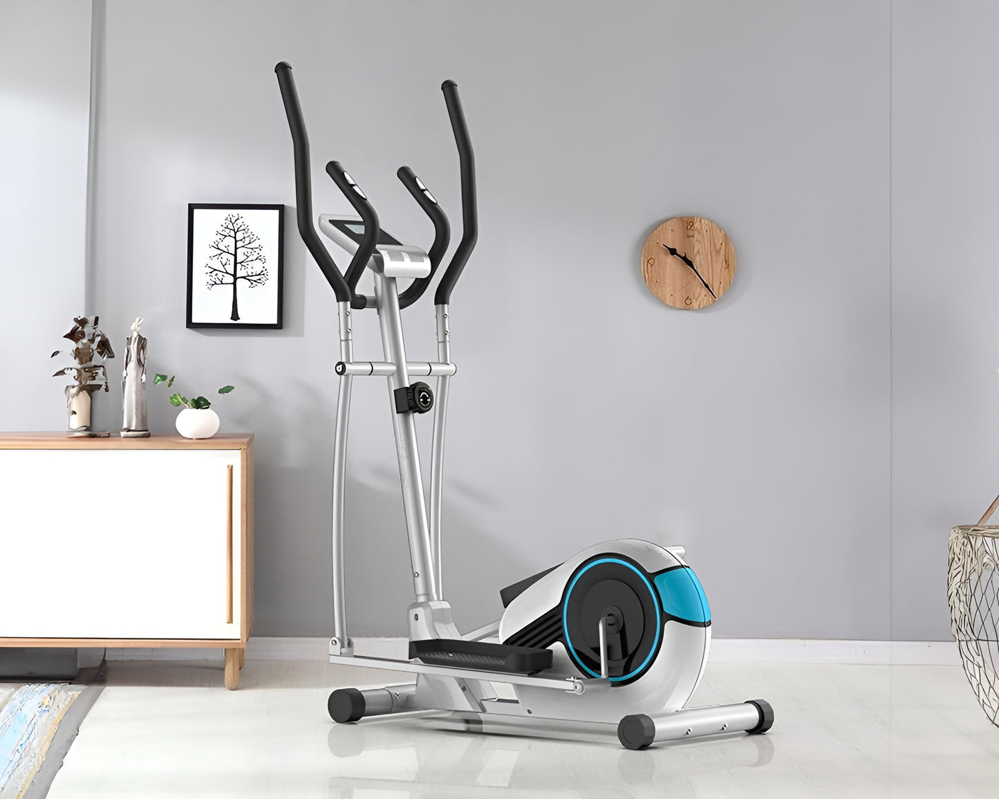 Magnetic Elliptical Exercise Bike Trainer