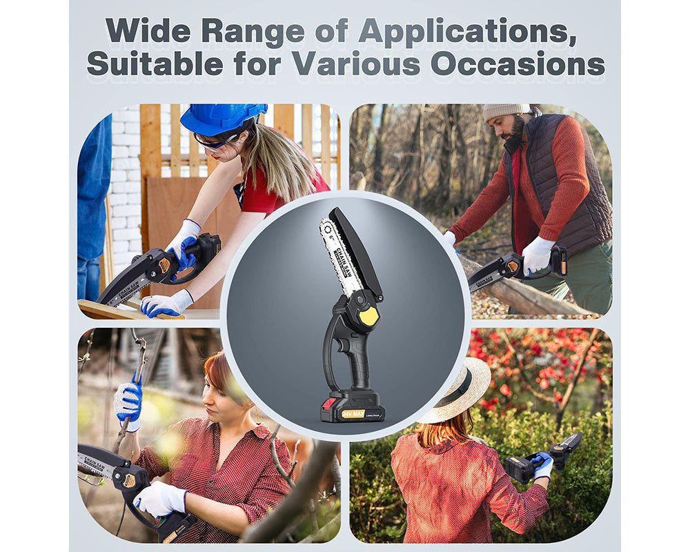 Mini Chainsaw Cordless Power Chainsaw