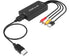 HDMI to AV Converter - HDMI to Video Audio Adapter (Supports PAL/NTSC) Compatible with Roku Streaming Stick, Fire Stick, Apple TV, DVD Players, Blu-ray Players, HD