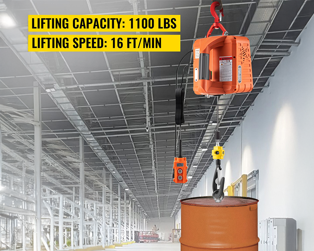 500KG Portable Electric Winch