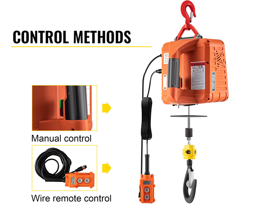 500KG Portable Electric Winch