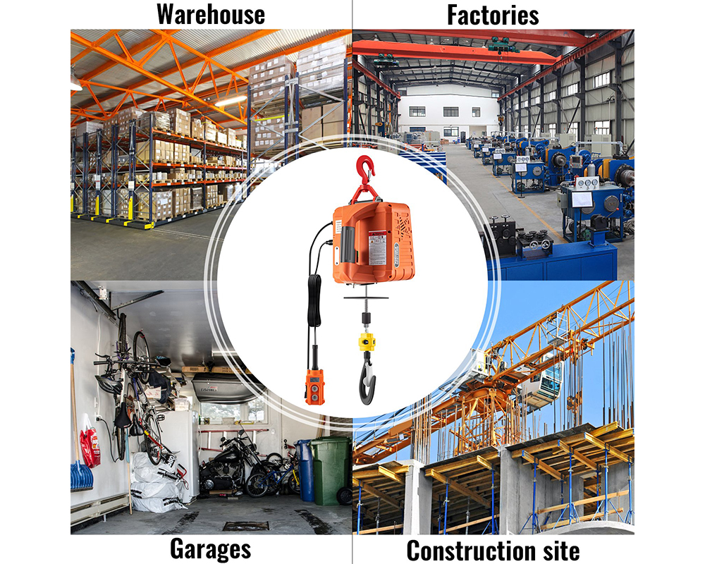 500KG Portable Electric Winch