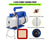 3CFM Vacuum Chamber Degassing 12L Vacuum Pump Air Condition Gauge