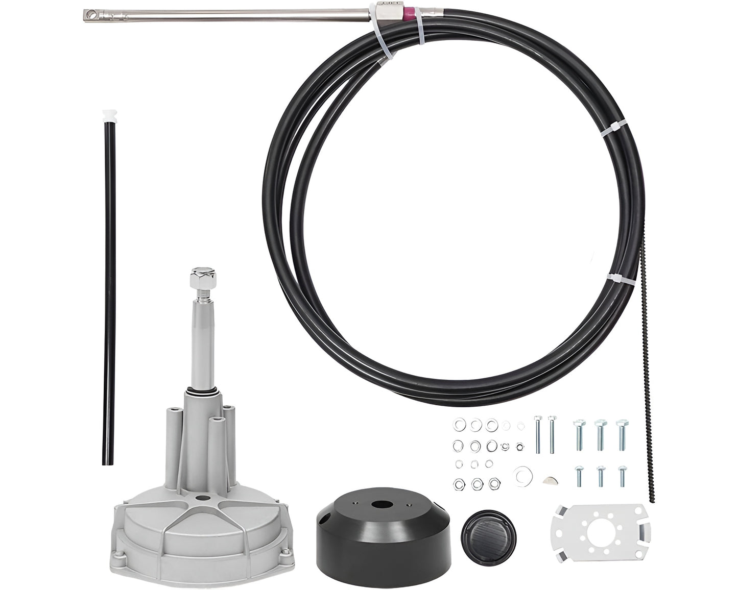 Boat Steering System – 16FT Marine Outboard Rotary Steering Kit