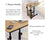 Height Adjustable Bedside Table with Storage Shelves – Mobile Rolling End Table for Sofa, Couch, and Bed (White)