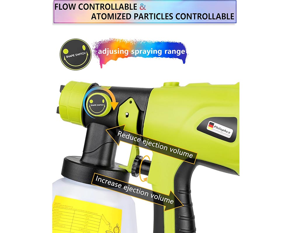 Cordless Paint Sprayer for Ryobi Paint Sprayer - Compatible with Ryobi 18V ONE+ Lithium Battery