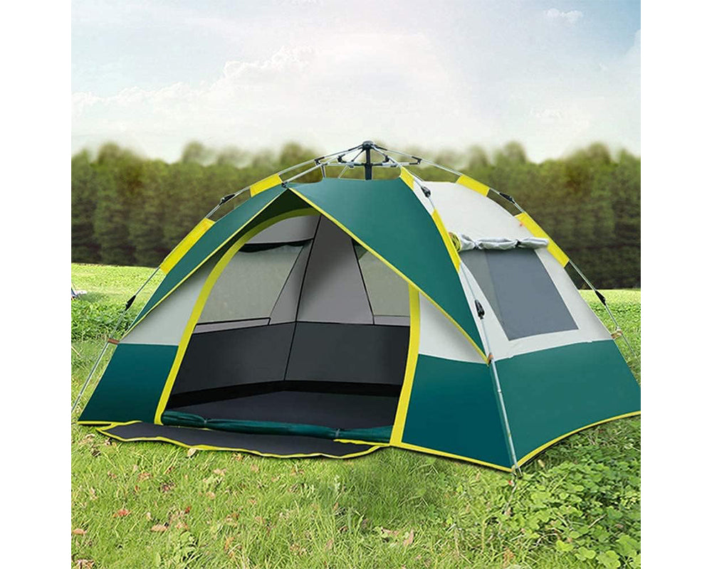 Instant Pop-Up Camping Tent – Double-Layer Waterproof Tent for Backpacking and Outdoor Adventures