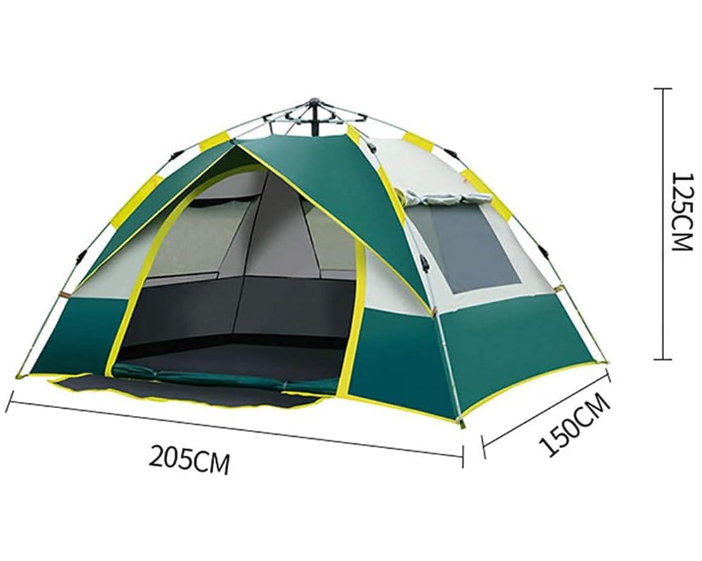 Instant Pop-Up Camping Tent – Double-Layer Waterproof Tent for Backpacking and Outdoor Adventures