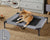 Dog Trampoline Bed Portable Pet Bed with Non-Slip Feet