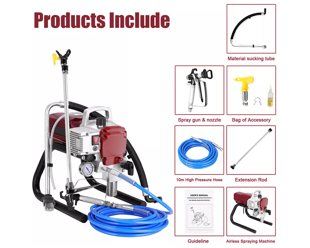 1700W Commercial Airless Paint Sprayer