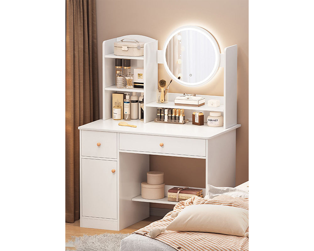 Dressing Table with LED Mirror – Bedroom Dressing Table Vanity