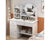 Dressing Table with Mirror and LED Lights