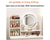 Dressing Table with Mirror and LED Lights