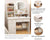 Dressing Table with Mirror and LED Lights