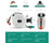 20M Retractable Garden Water Hose Reel