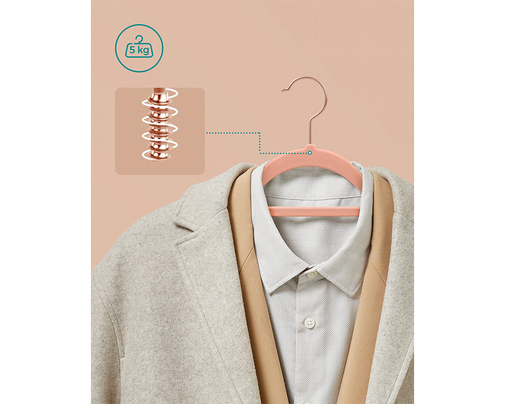 VASAGLE Velvet Hangers – 50 Pack