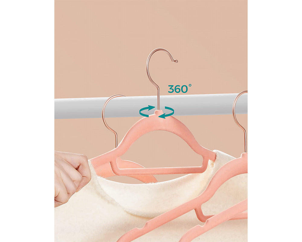 VASAGLE Velvet Hangers – 50 Pack
