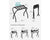 Luggage Rack Suitcase Stand (Set of 2)