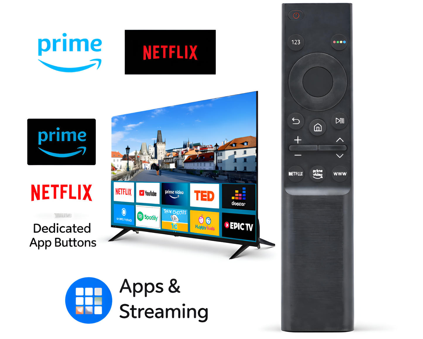 Samsung TV Remote, Universal Remote for Samsung TV