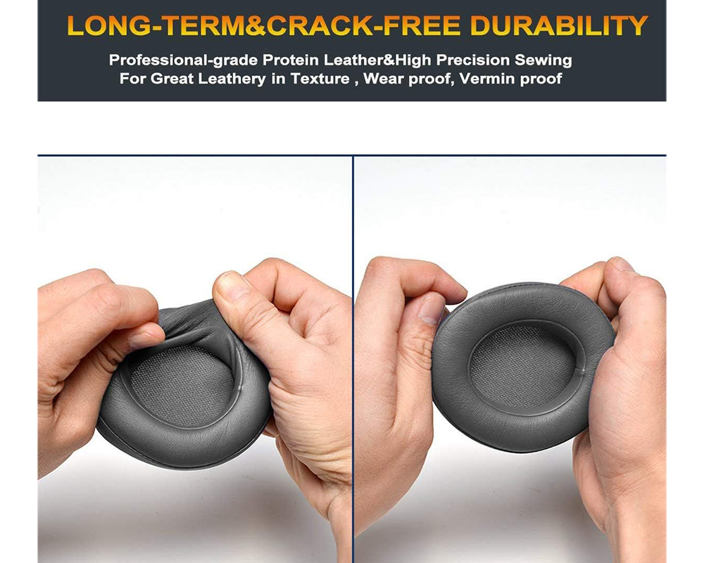 Black Replacement Ear Pads Cushions For Beats Studio 2.0/3.0 Wired/Wireless Headphones