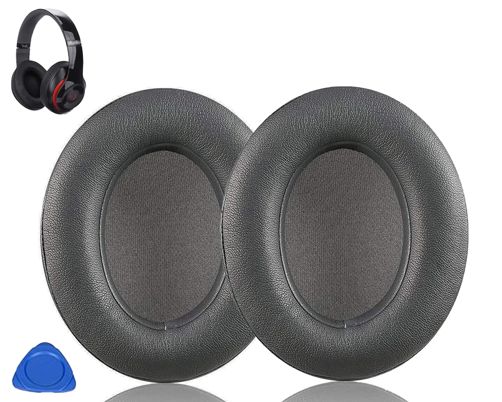 Black Replacement Ear Pads Cushions For Beats Studio 2.0/3.0 Wired/Wireless Headphones