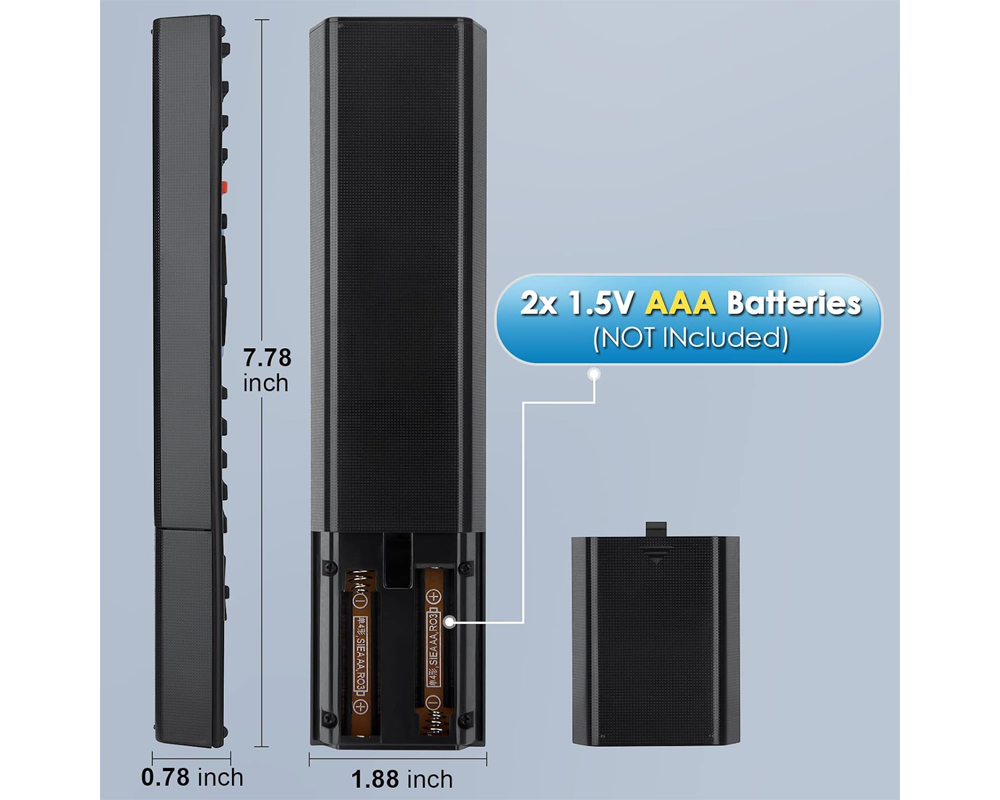 Replacement Sony TV Remote