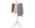 Clothes Drying Rack with 3 Rotatable Arms for Hangers