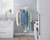 Clothes Drying Rack with 3 Rotatable Arms for Hangers