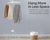 Clothes Drying Rack with 3 Rotatable Arms for Hangers