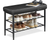 Shoes Rack Organizer Cushion Shoe Bench Seat Entryway Ottoman