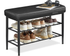 Shoes Rack Organizer Cushion Shoe Bench Seat Entryway Ottoman