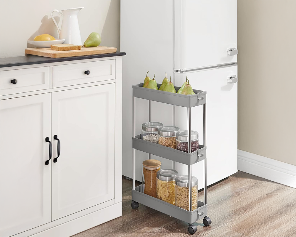 3-Tier Kitchen Storage Rack Storage Trolley
