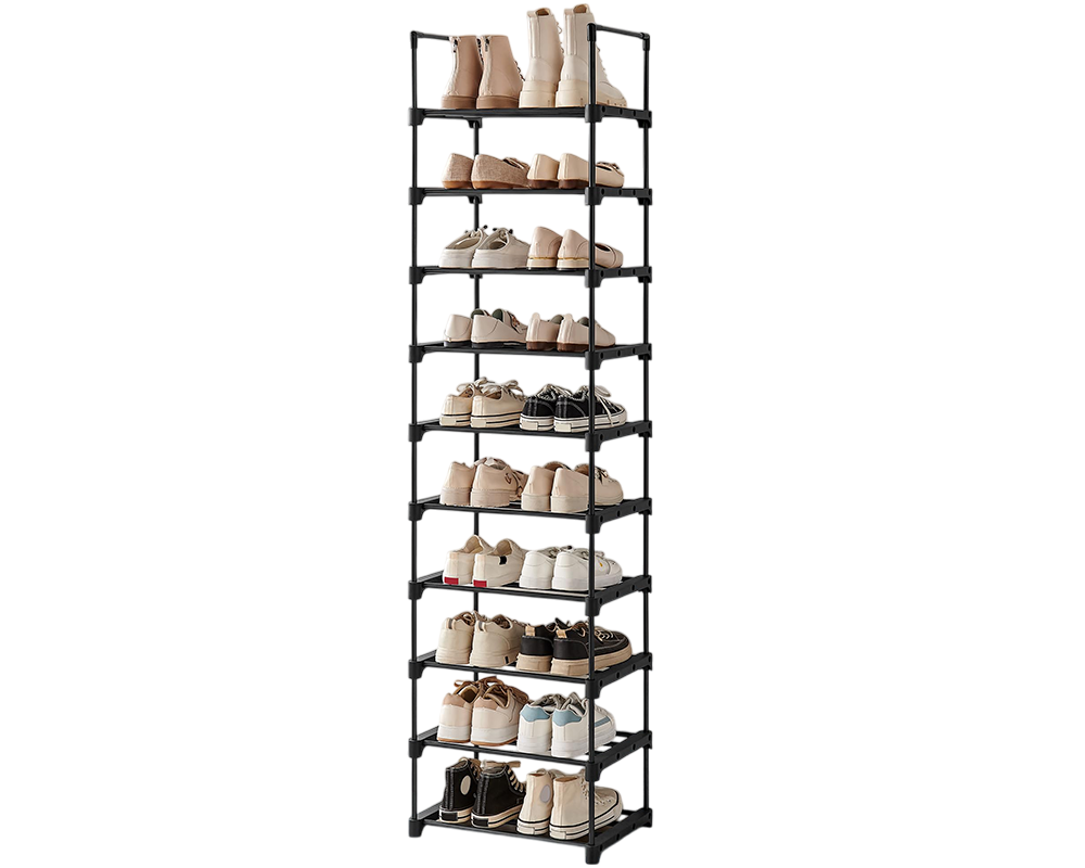 Shoe Rack 10-Tier Metal Shoe Storage Organiser