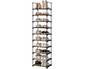Shoe Rack 10-Tier Metal Shoe Storage Organiser