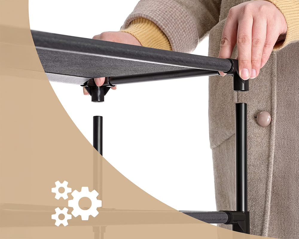 Shoe Rack 8-Tier Metal Shoe Storage Organiser