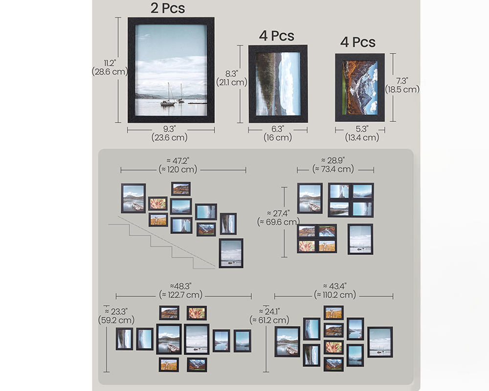 Collage Picture Frames Photo Frames Set